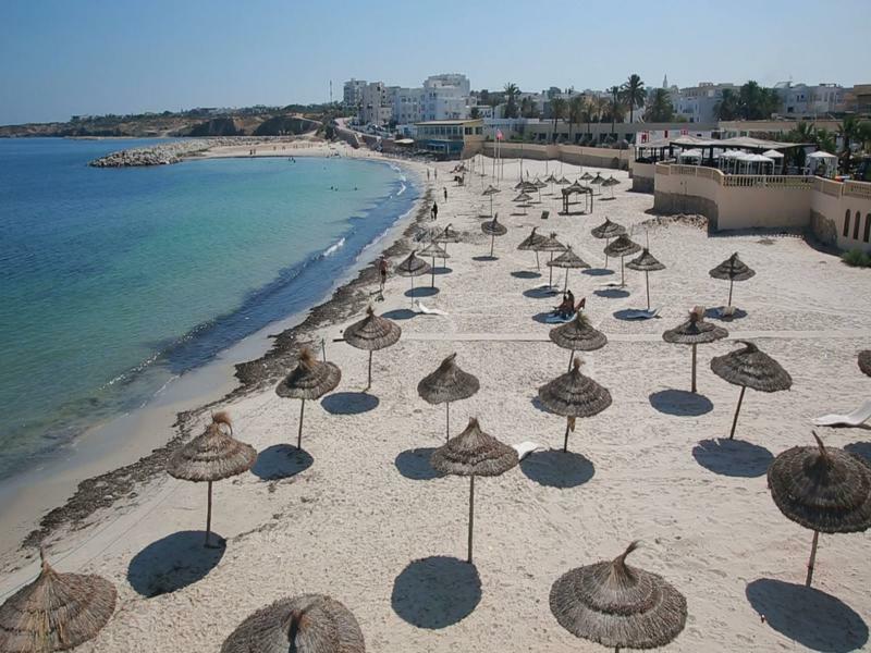 Hotel Les Palmiers Monasztir Kültér fotó